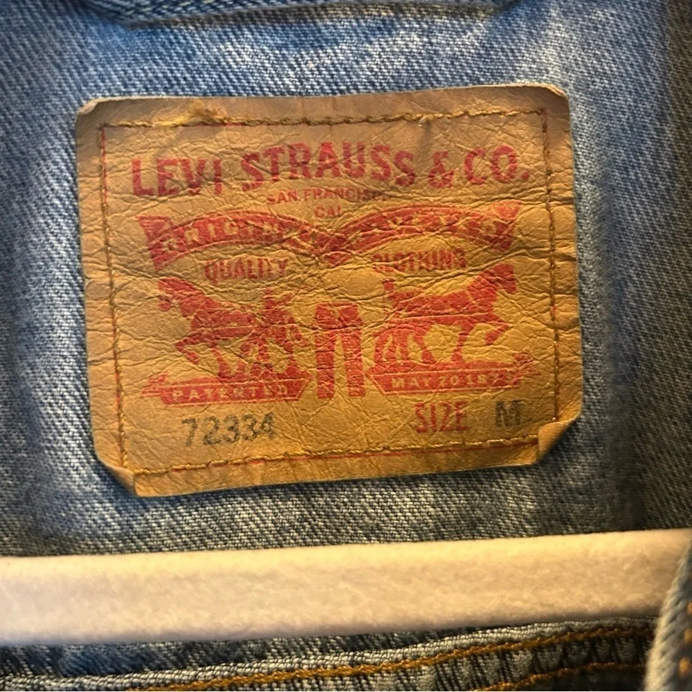 Vintage Levi's Medium Stonewash Trucker Jacket L (72335)
